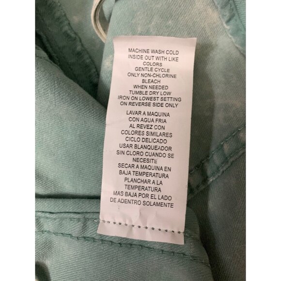 Jolt Green Lily Mini Skirt Size 3/26W - Picture 5 of 5